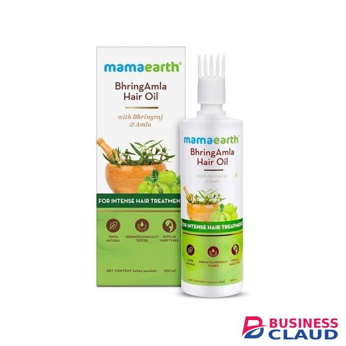 Mama Earth BhringAmla Hair Oil With Bhringraj & Amla For Intense Hair Treatment