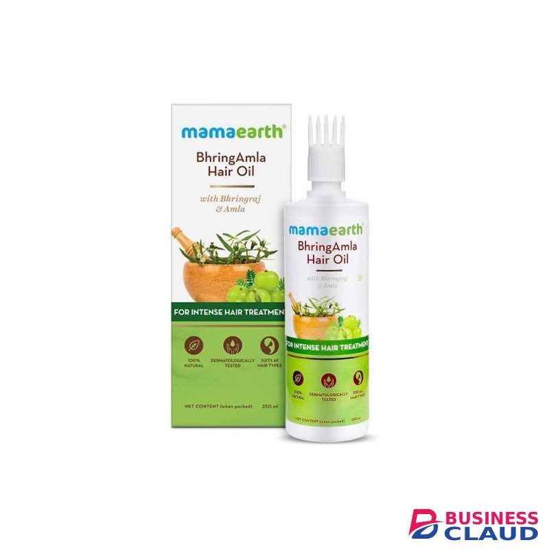Mama Earth BhringAmla Hair Oil With Bhringraj & Amla For Intense Hair Treatment