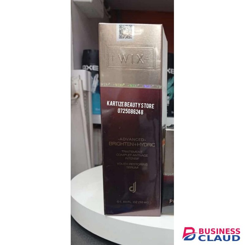 WIX Advanced brighten + hydric youth restoring serum