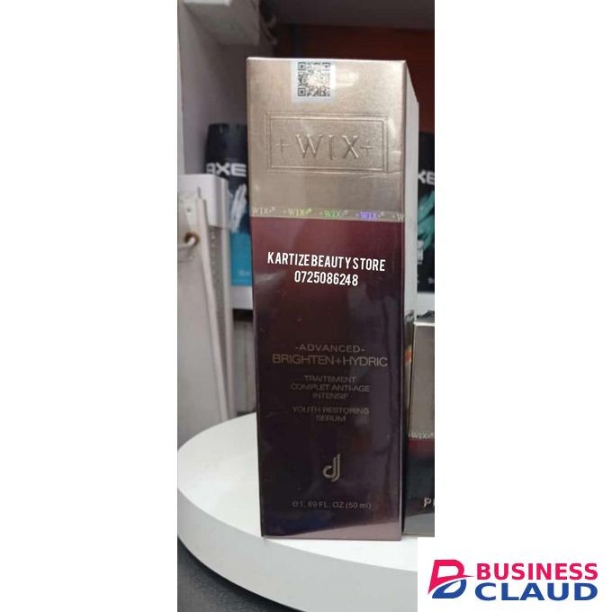 WIX Advanced brighten + hydric youth restoring serum