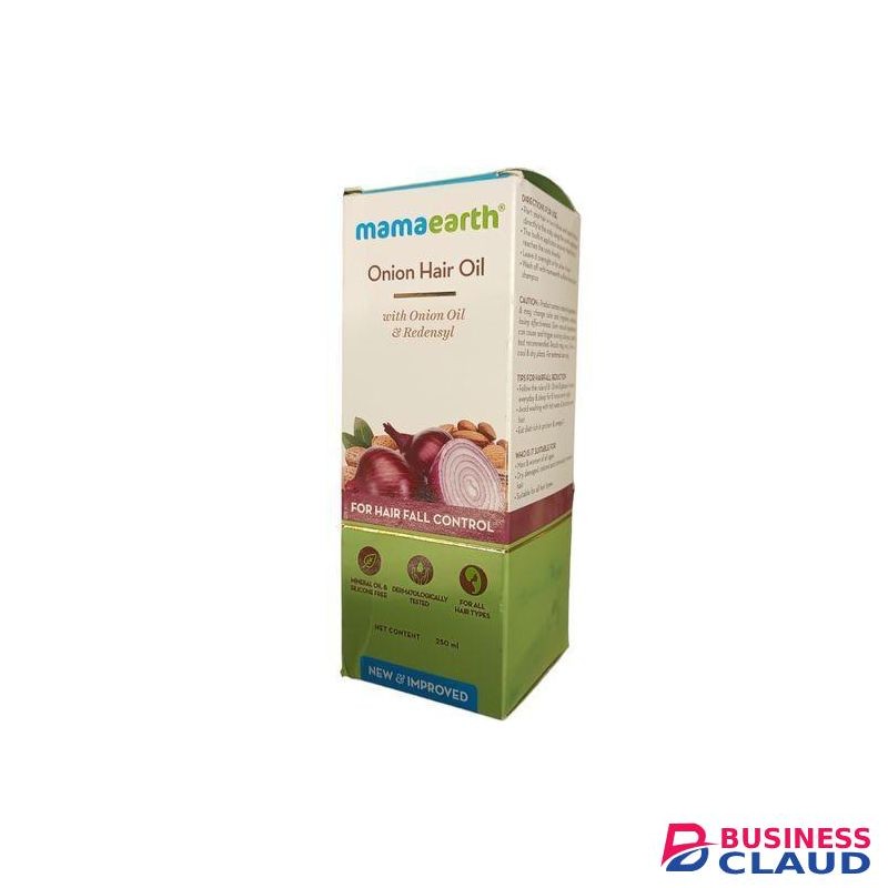 Mama Earth Onion Hair Oil With Redensyl For Hair Fall Control