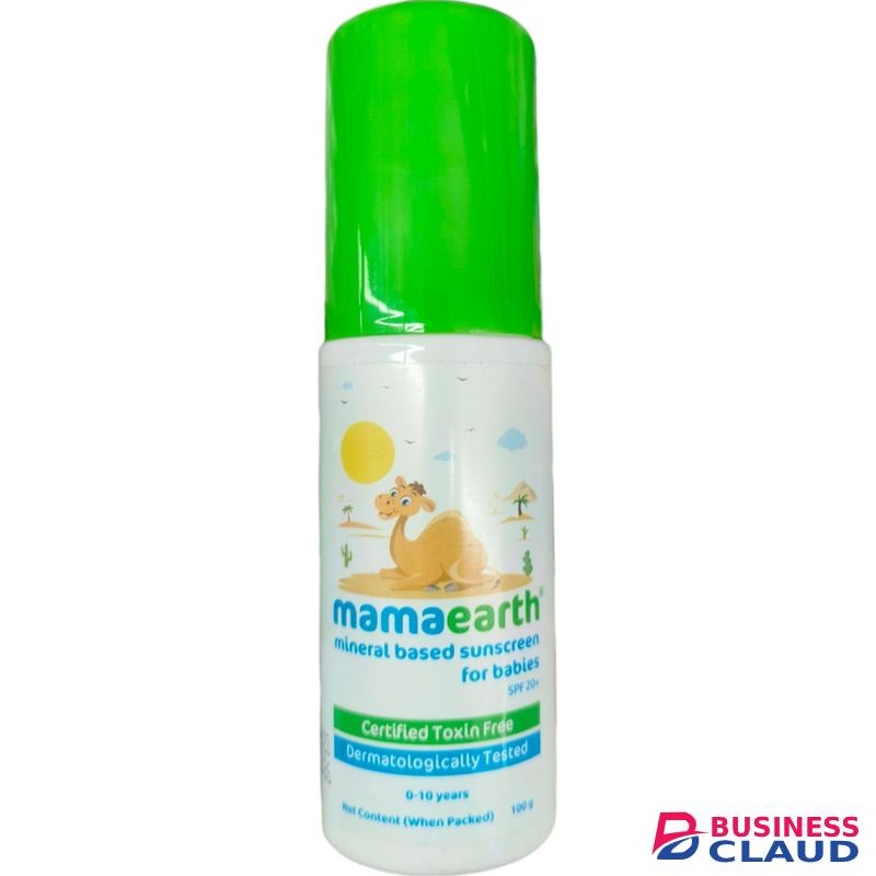 Mama Earth Mineral Based Sunscreen Fro Babies SPF 20+