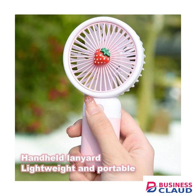 Handheld Mini Rechargeable Fan, Portable USB Cooling Fan for Home, Office & Travel