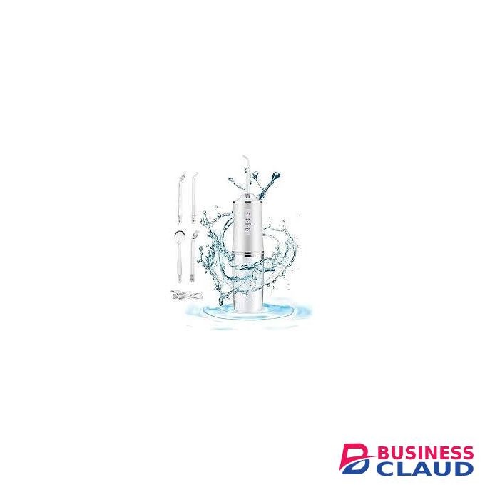 Portable Dental Water Jet Oral Irrigator - 3 Modes, 4 Nozzles USB Rechargeable Water Flosser for Braces & Oral Hygiene
