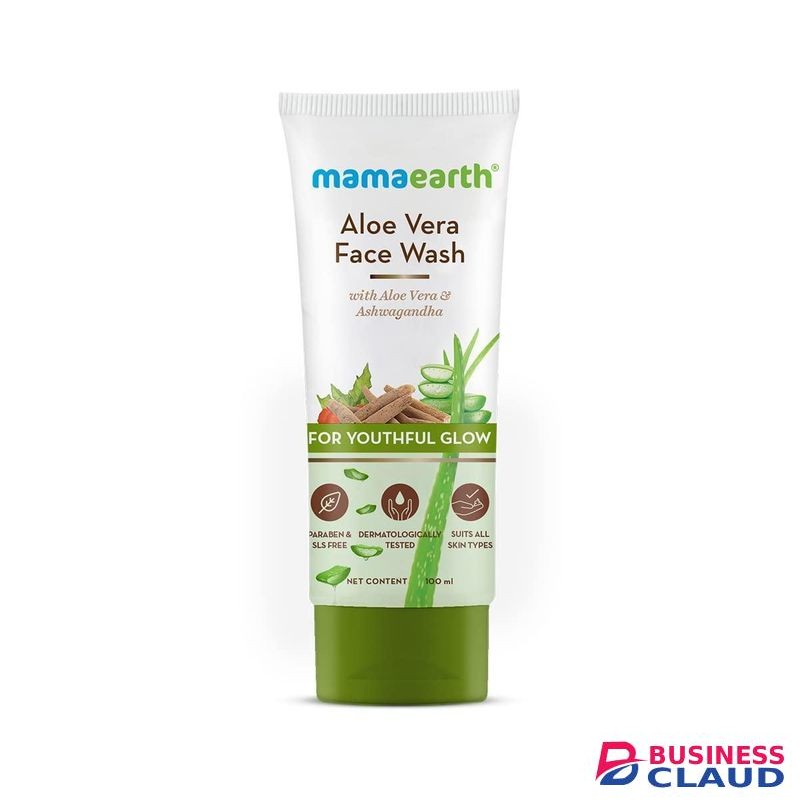 Mama Earth Aloe Vera Face Wash with Ashwagandha