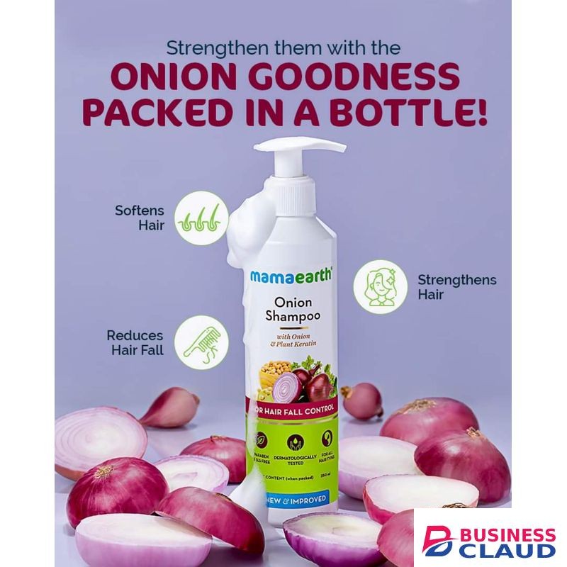 Mama Earth Onion SHAMPOO KERATIN From Plants SOFTENS STRENGTHENS HAIR REDUCE HAIR FALL hairfall cf