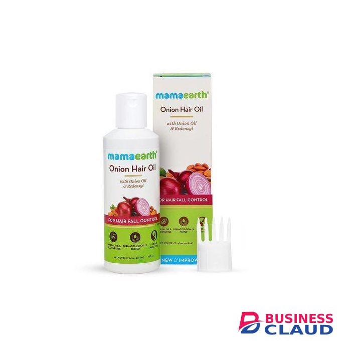 Mama Earth Onion Hair Oil For Hair Growth & Hair Fall Control With Redensyl