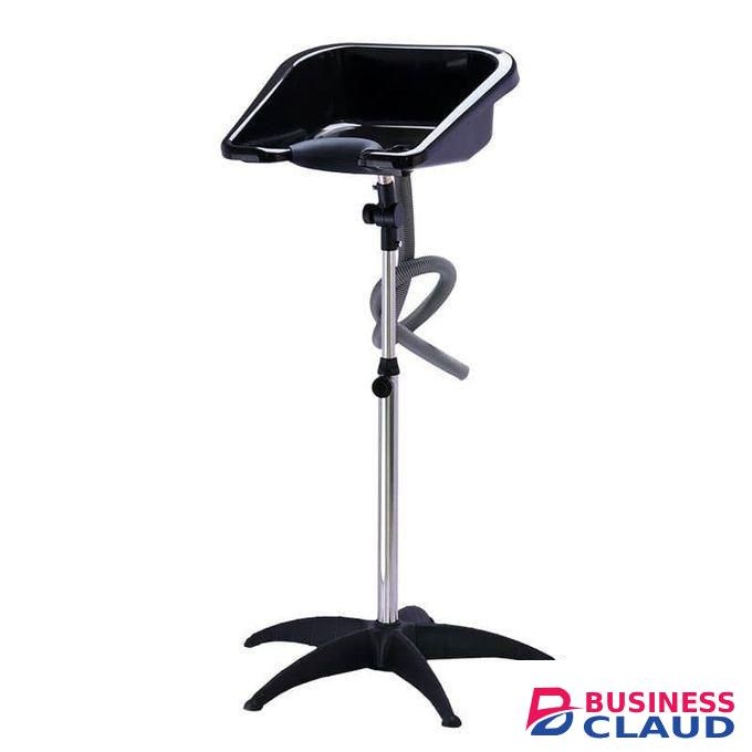 Portable Salon Sink Adjustable height, Basin With Stand For Hair Cleaning