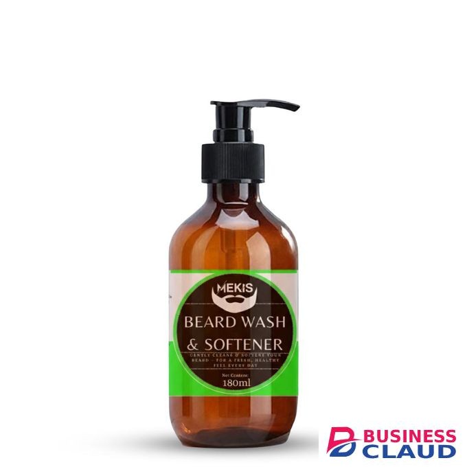 Beard Wash & Softener - Sulfate Free,Deep cleans dirt, and impurities,Softens coarse beard