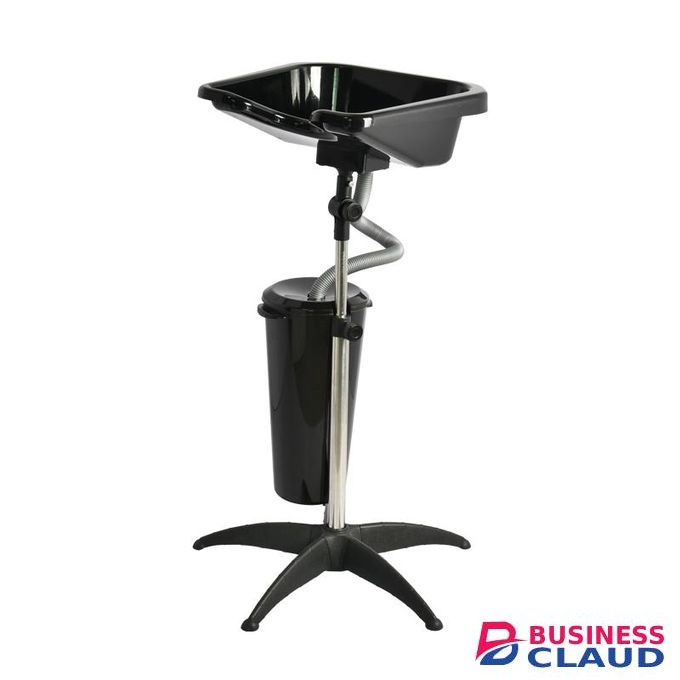 Salon sink Adjustable, Basin With Stand For Hair Cleaning and a bucket