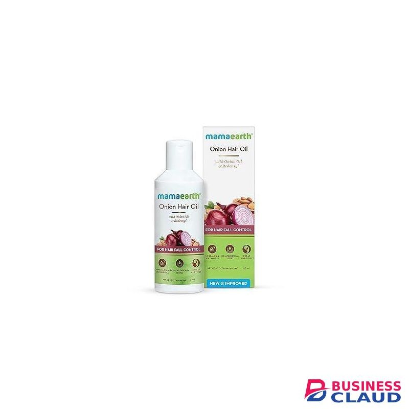 Mama Earth Onion Oil for Hair Growth & Hair Fall Control with Redensyl 150ML