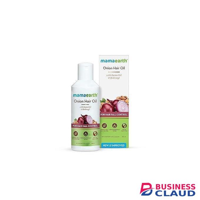 Mama Earth Onion Oil for Hair Growth & Hair Fall Control with Redensyl 150ML