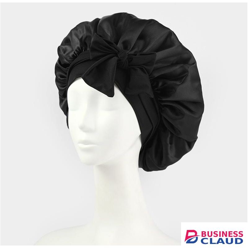 Satin Bonnet Silk Bonnet Adjustable Bonne For Sleeping Hair Bonnet With Tie Band Bonnets