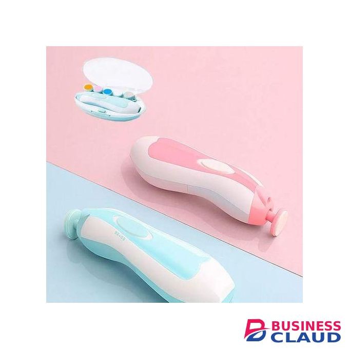 Electric Baby Nail File Clippers Toes Fingernail Cutter Trimmer