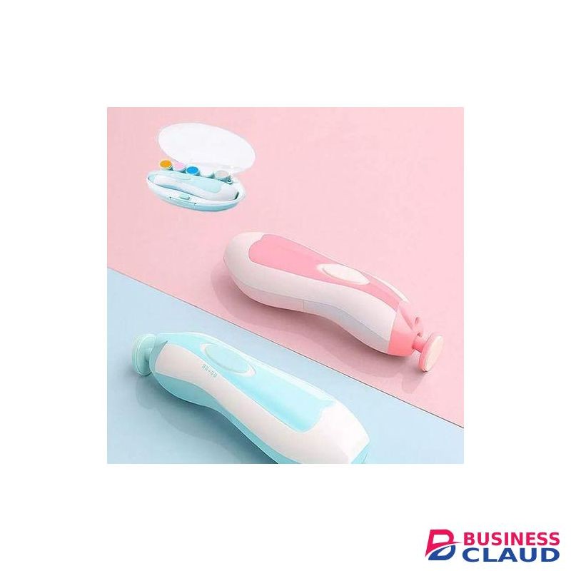 Electric Baby Nail File Clippers Toes Fingernail Cutter Trimmer