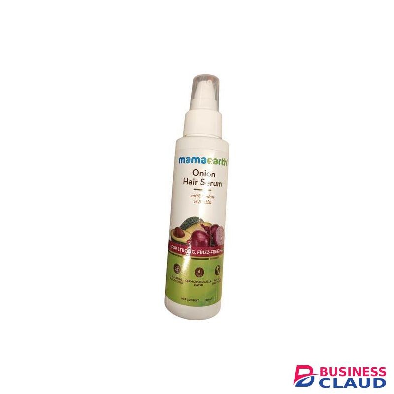 Mama Earth Onion Hair Serum With Biotin For Strong Frizz-Free Hair