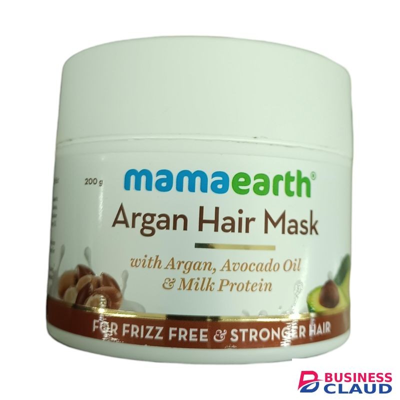 Mama Earth ARGAN HAIR MASK With Avocado Oil & Milk Protein FOR FRIZZ FREE & STRONGER HAIR