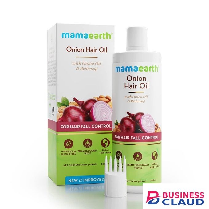 Mama Earth Onion Oil for Hair Growth & Hair Fall Control with Redensyl 250ml