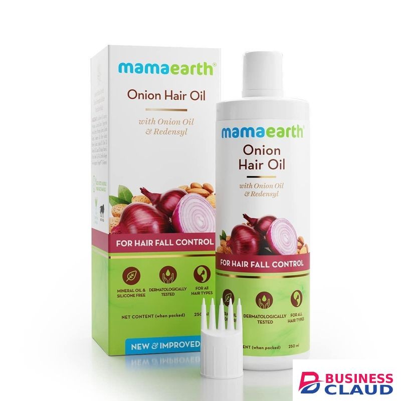 Mama Earth Onion Oil for Hair Growth & Hair Fall Control with Redensyl 250ml