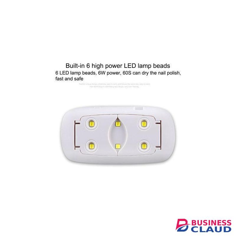 6W UV + LED USB Nail Lamp Fingernail Curing Dryer