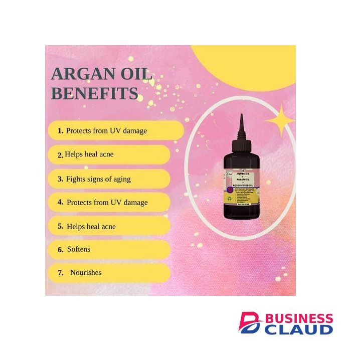 Mekis Jojoba,,Argan & Rosehip Seed Oil-For Hydration, Radiance & Renewal