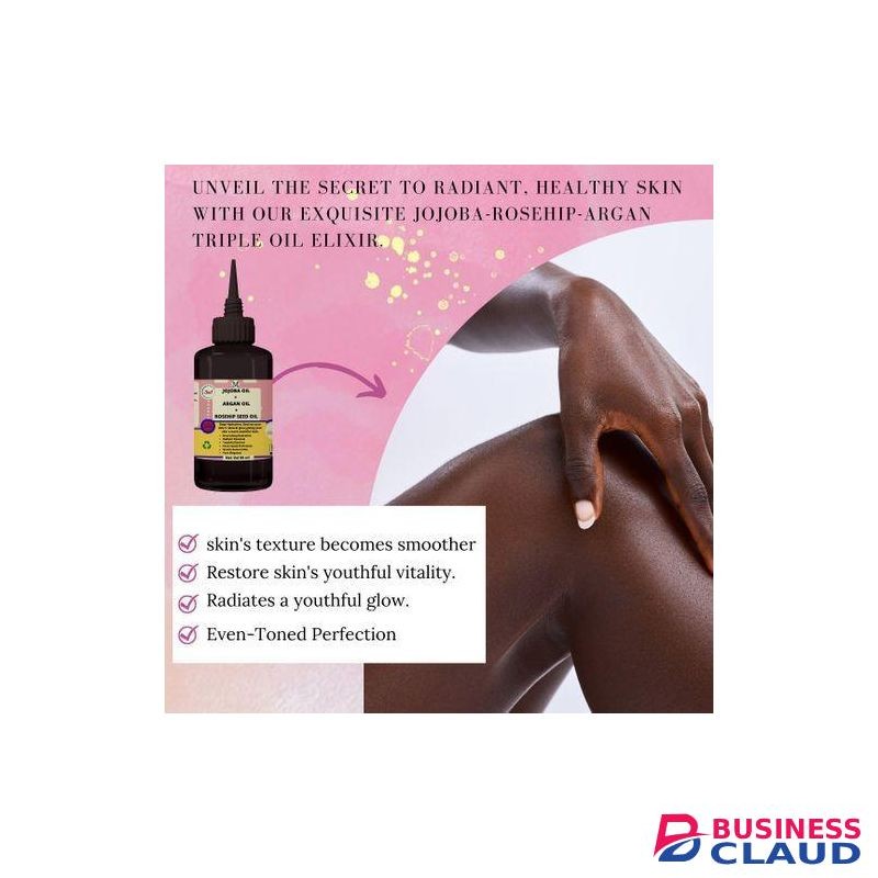 Mekis Jojoba,,Argan & Rosehip Seed Oil-For Hydration, Radiance & Renewal