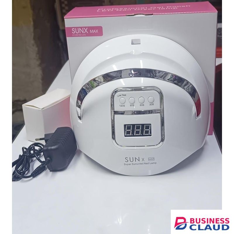 High-Power Gel Nail Curing Lamp with Smart Sensor and LCD Display