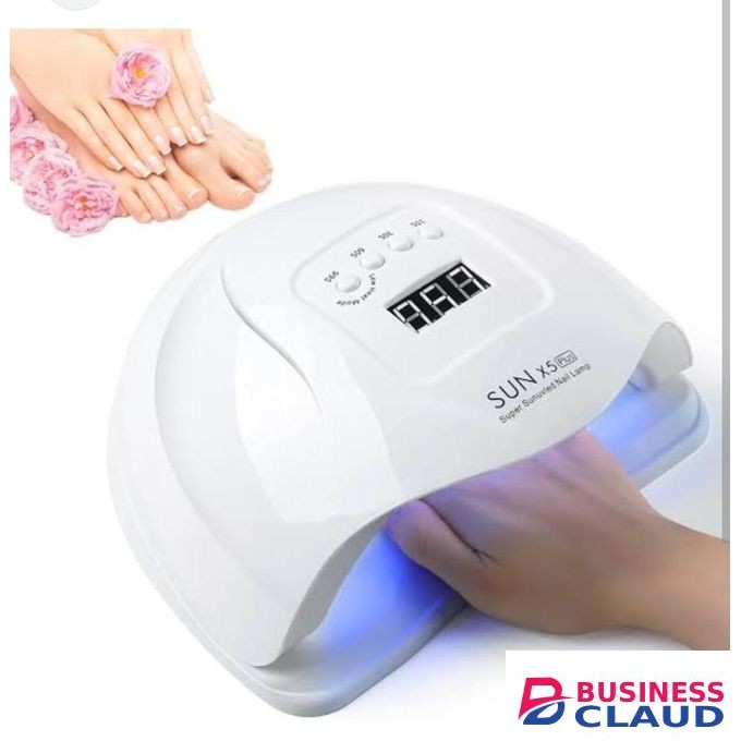High-Power Gel Nail Curing Lamp with Smart Sensor and LCD Display