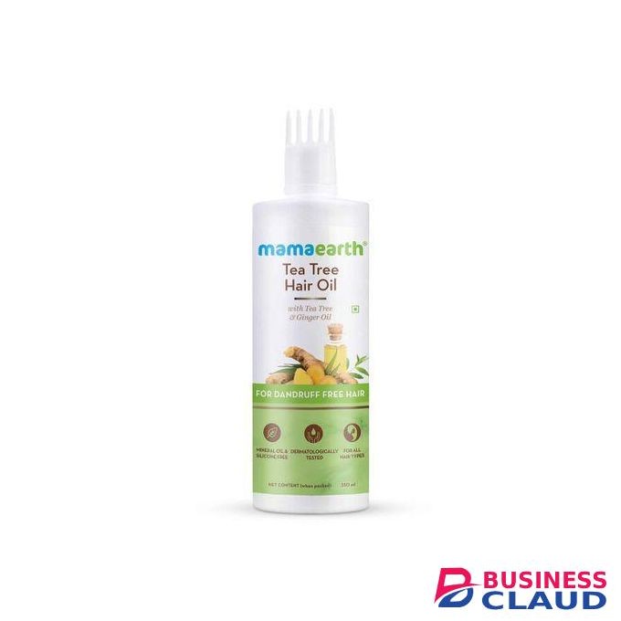 Mama Earth Tea Tree Anti Dandruff Hair Oil With Tea Tree Oil & Ginger For Dandruff