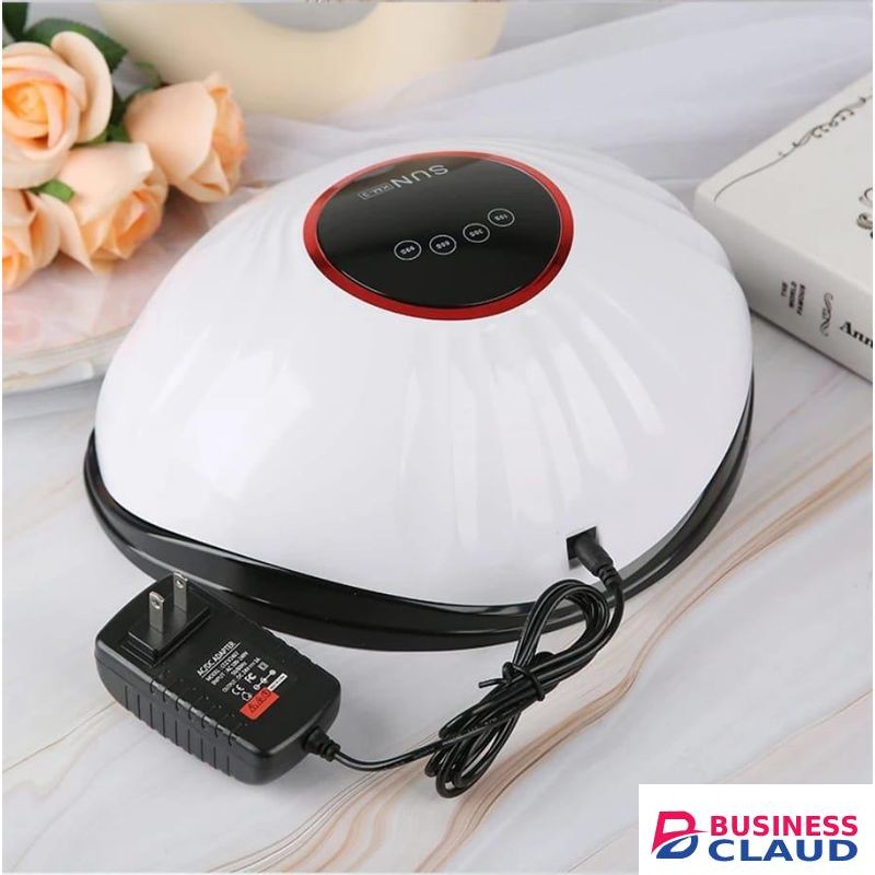 288W 2-in-1 LED UV Nail Curing Lamp with 72 LED Lights – Smart Sensor & Display