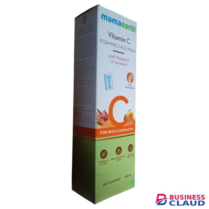 Mama Earth VITAMIN C FOAMING FACE WASH With Turmeric FOR SKIN ILLUMINATION All Skin Types jm