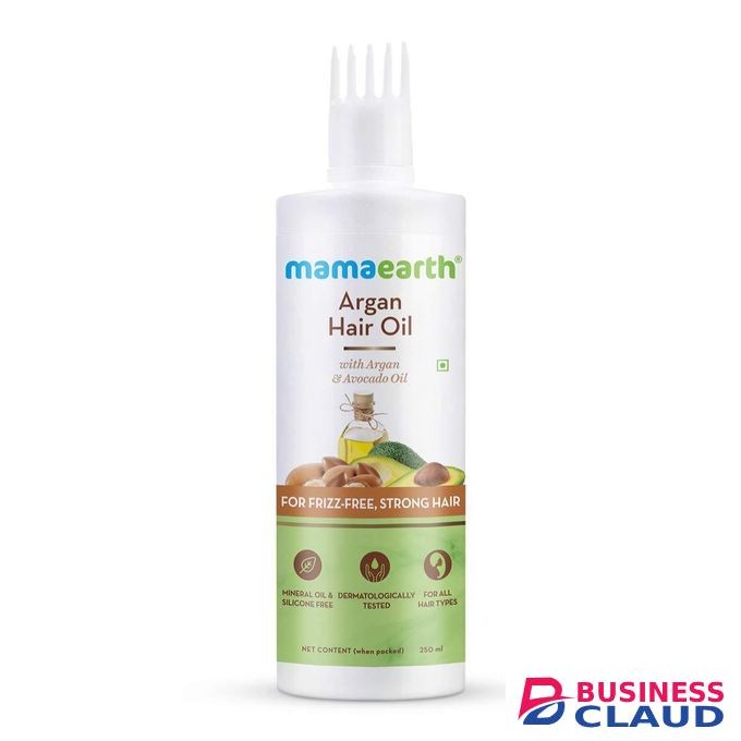 Mama Earth Argan Hair Oil With Argan Oil & Avocado Oil For Frizz-Free & Stronger Hair
