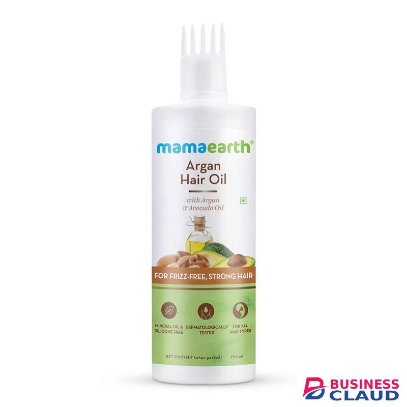 Mama Earth Argan Hair Oil With Argan Oil & Avocado Oil For Frizz-Free & Stronger Hair