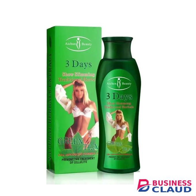 Aichun Beauty 3 Days Show Slimming Tradiational Herbals Green Tea Slimming Cream Hot Slim Heating Cream(200ML)