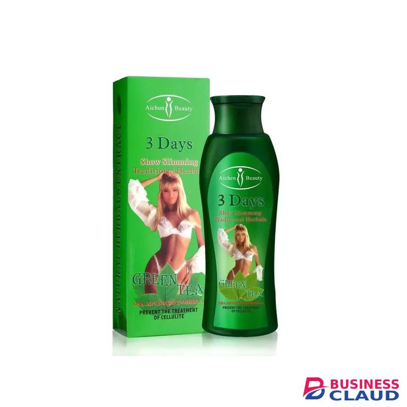 Aichun Beauty 3 Days Show Slimming Tradiational Herbals Green Tea Slimming Cream Hot Slim Heating Cream(200ML)
