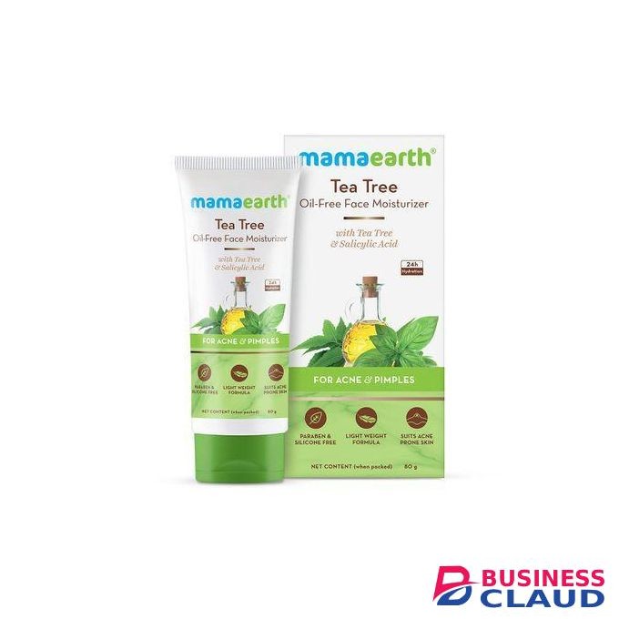 Mama Earth Tea Tree Oil-Free Face Moisturizers With Salicylic Acid For Acne & Pimples