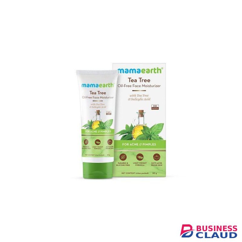 Mama Earth Tea Tree Oil-Free Face Moisturizers With Salicylic Acid For Acne & Pimples