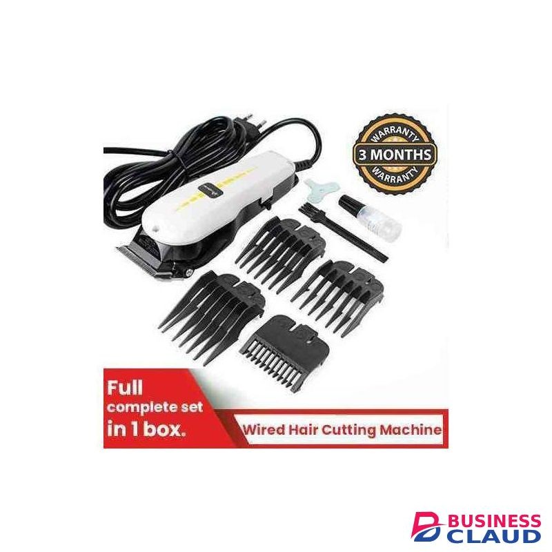 Geemy BEST PROFESSIONAL CORDED HAIR & BEARD SHAVING MACHINE FOR Barbershops / Kinyozi For haircuts, fades, line-ups, and balding