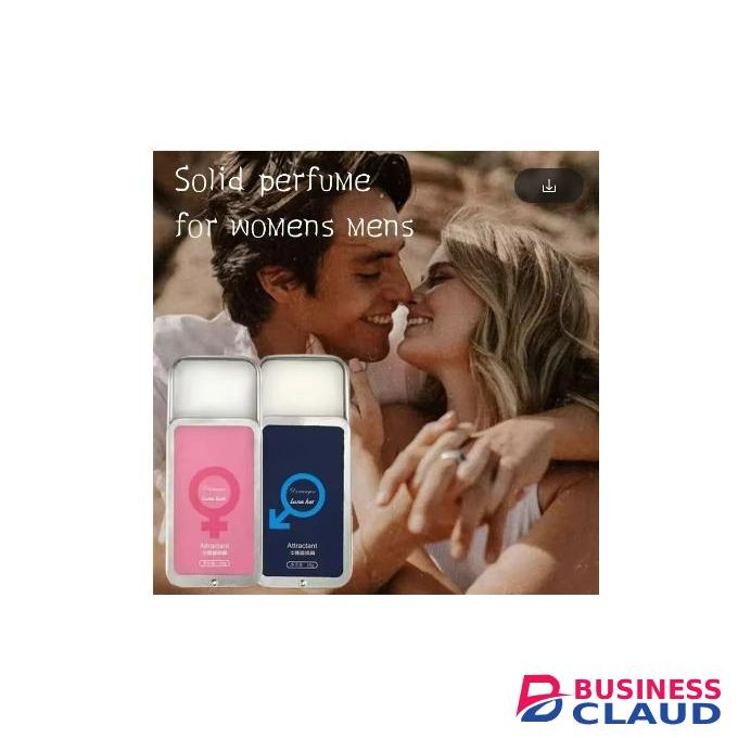 Parfum solide rafraîchissant de longue durée - Baume solide pour femme-rose - pour femme