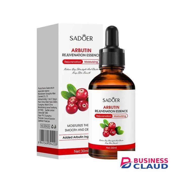 SADOER Salicylic Acid Acne Treatment Essence + Arbutin Rejuvenation Essence + Vitamin C Brightening essence