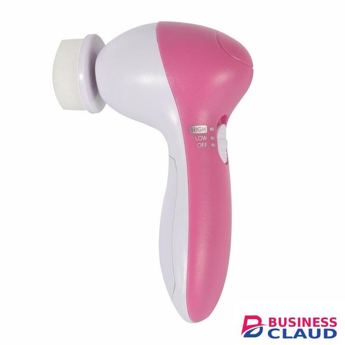 Fasfion 5-in-1 Electric Wash Face Machine Facial Pore Cleaner Body Cleaning Massage Tool