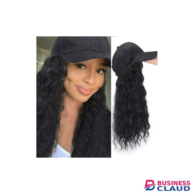SXCHEN Women's Wig Hat One Piece Long Curly Hair Wig Cap Four Seasons Universal Wig Cap