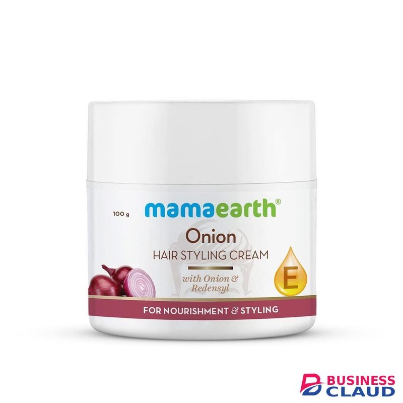 Mama Earth Onion Hair Styling Cream for Men Gives Flexible Hold & Natural Shine Suits All Hair Types Redensyl Infused Styling with Hair Care