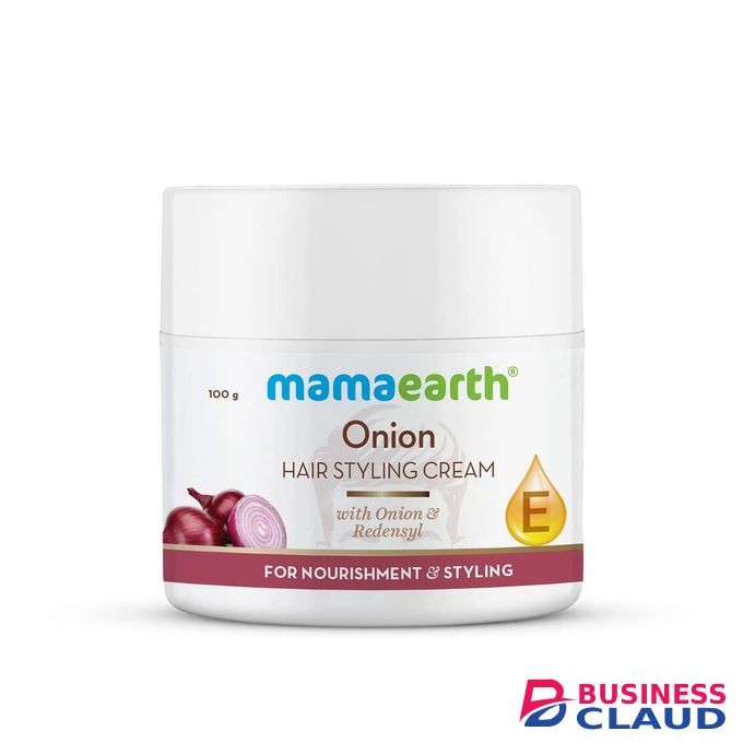 Mama Earth Onion Hair Styling Cream for Men Gives Flexible Hold & Natural Shine Suits All Hair Types Redensyl Infused Styling with Hair Care
