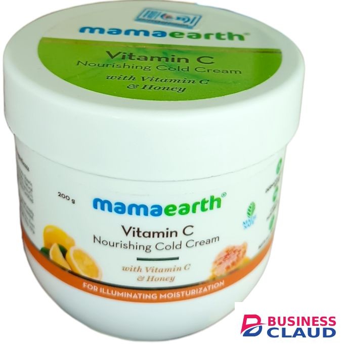 Mama Earth ILLUMINATING Nourishing Cold Cream VITAMIN C & HONEY SKIN CARE MOISTURIZING jm