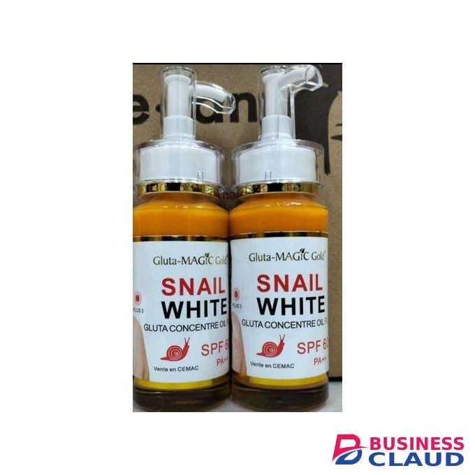 Gluta MAGIC Acid Snail White Gluta Concentre Oil Plus SPF 60 Whitening Serum