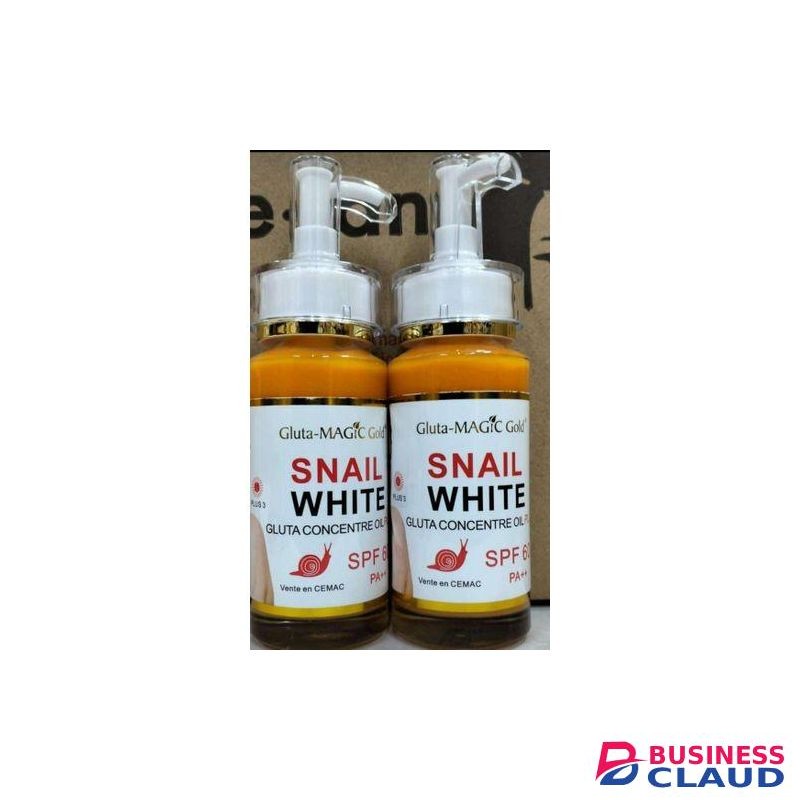Gluta MAGIC Acid Snail White Gluta Concentre Oil Plus SPF 60 Whitening Serum