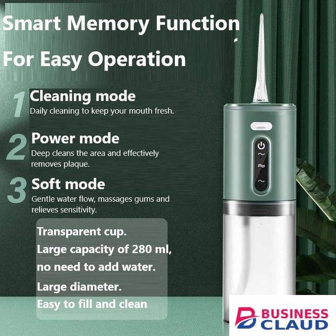 Electric Oral Irrigator Detachable Water Flosser Portable Dental Water Jet Waterproof Teeth Cleaner Powerful Mouth Washing Machine