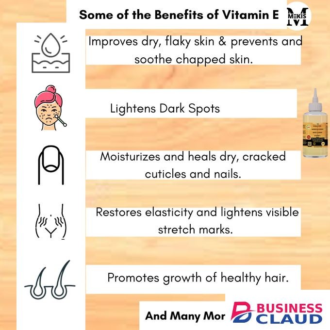 Mekis Rosehip Seed ,Argan ,Sweet Almond & Vitamin E Oil-Anti-aging, Collagen Production