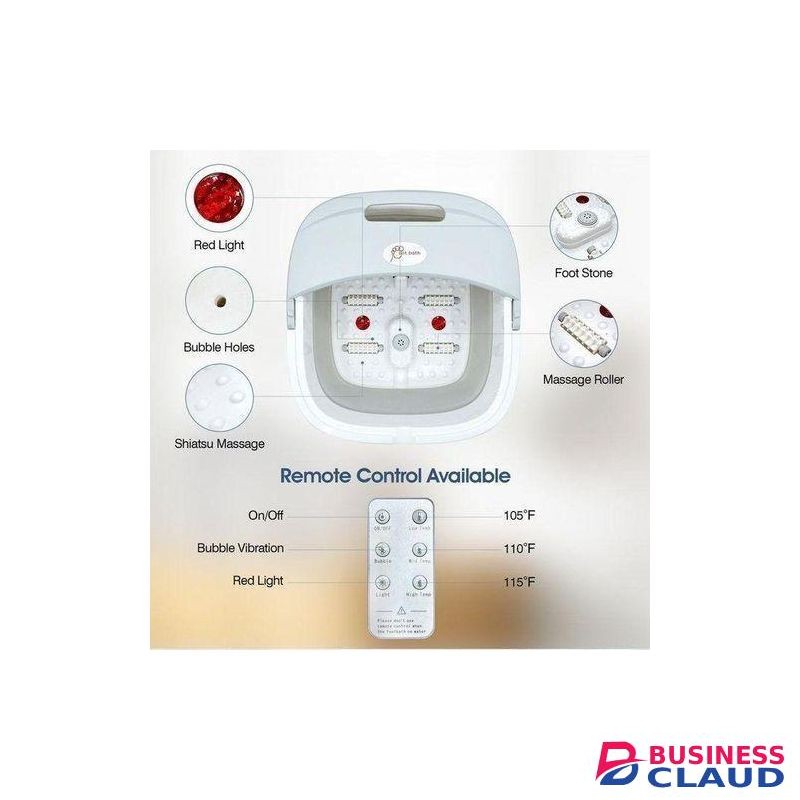 Hot selling Portable Electric Pedicure Foot Bath Spa Massager Machine
